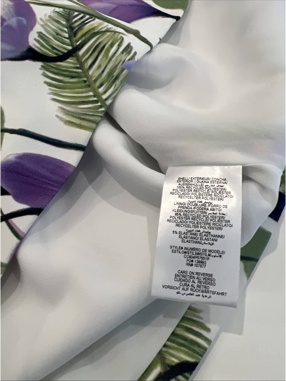 $440 Alice + Olivia Clyde Floral Sleeveless A-line Dress Size 2 - Picture 8 of 11